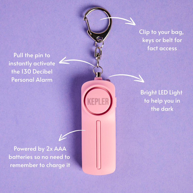 Kepler Personal Alarm Pink