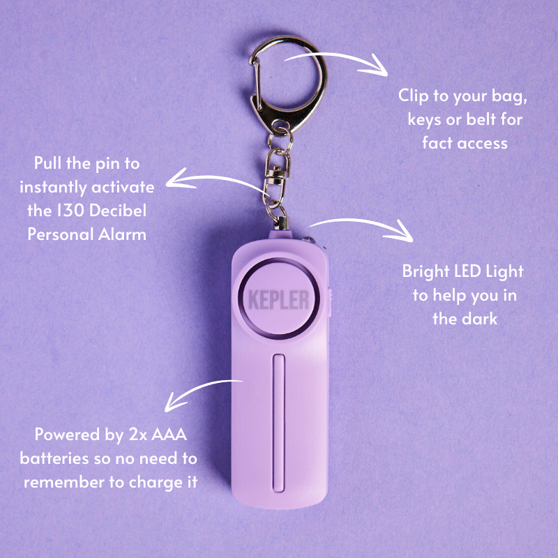 Kepler Personal Alarm Purple