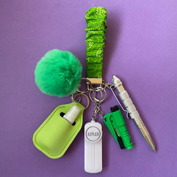 Safety Keychain I Evergreen Scrunchie *Limited Edition*
