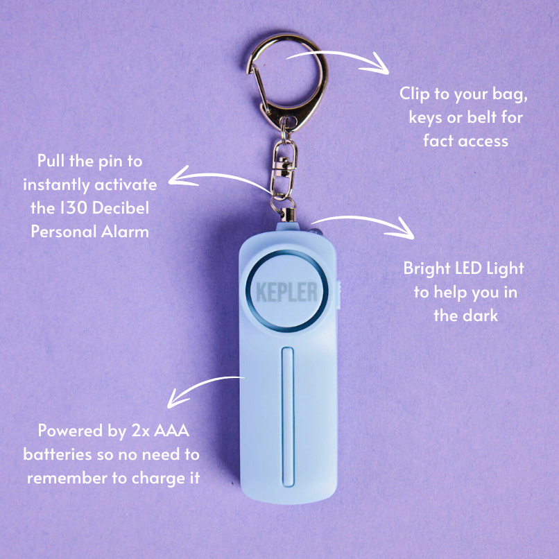 Kepler Personal Alarm Blue